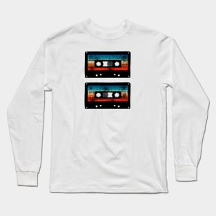 A and B Side Long Sleeve T-Shirt